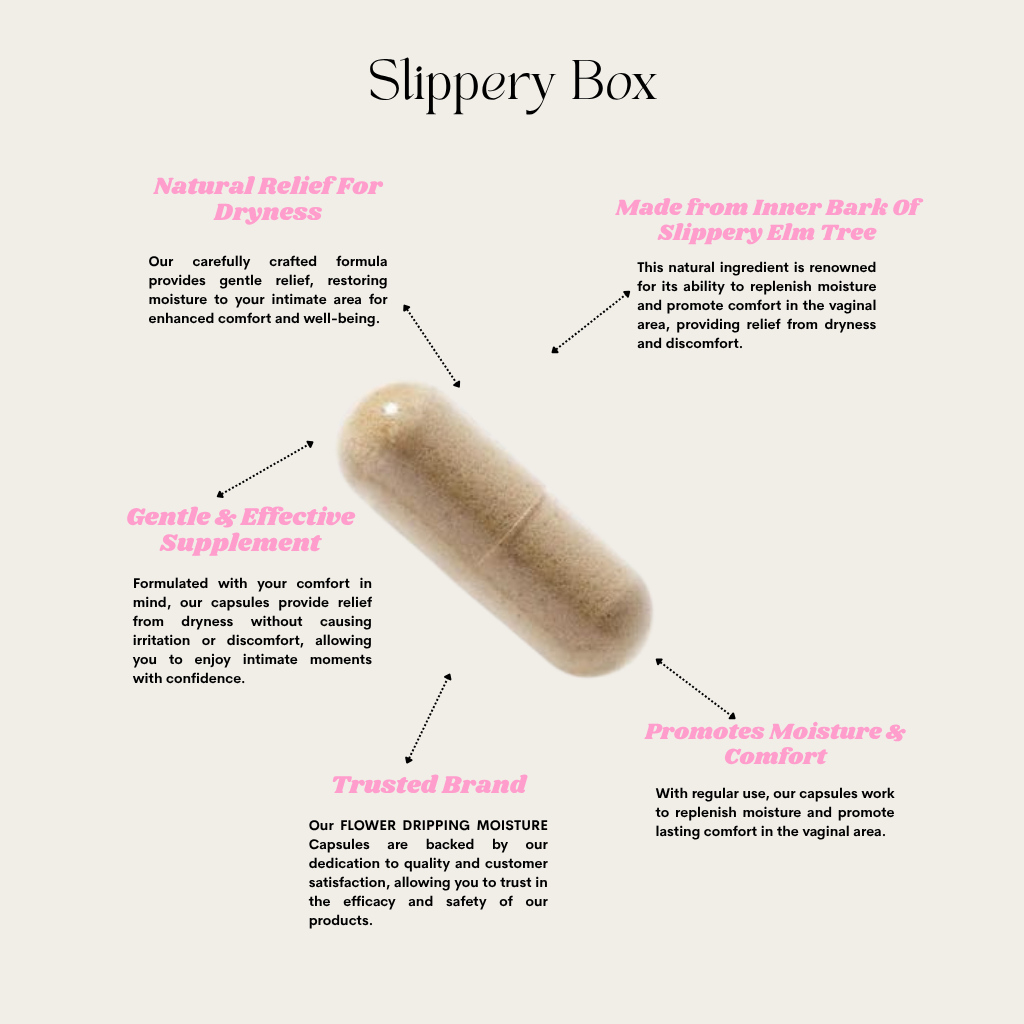 SLIPPERY BOX- FLOWER DRIPPING MOISTURE CAPSULES