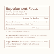 CRANBERRY D MANNOSE -- UTI FIGHTER